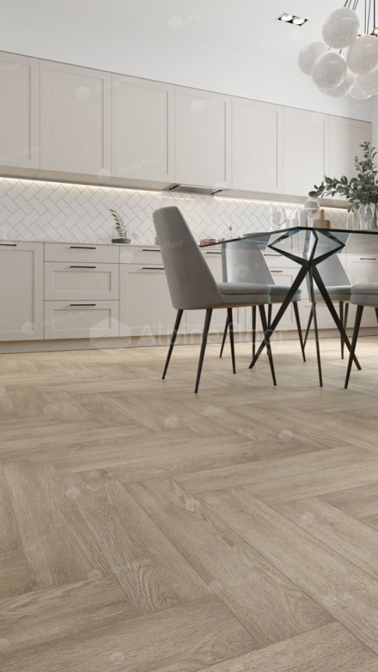 Виниловая плитка "Alpine Floor" Parquet LVT Дуб Ваниль Селект (590*118*2,5 мм) — купить в Липецке