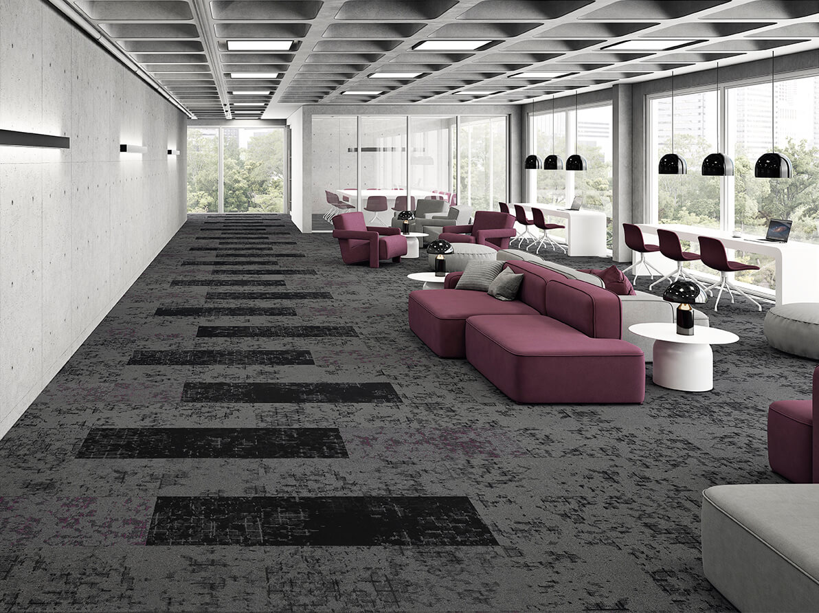 Ковровая плитка Macro Tile 97 (500*500*5 мм) — купить в Липецке