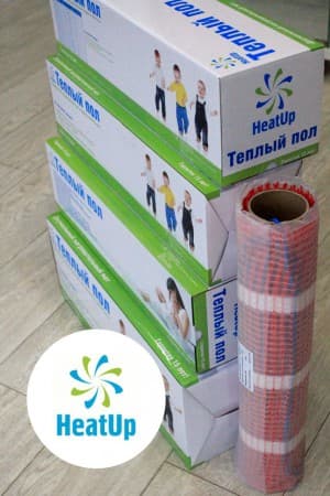 Нагревательный мат "HeatUp" 15,0 м2 — купить в Липецке