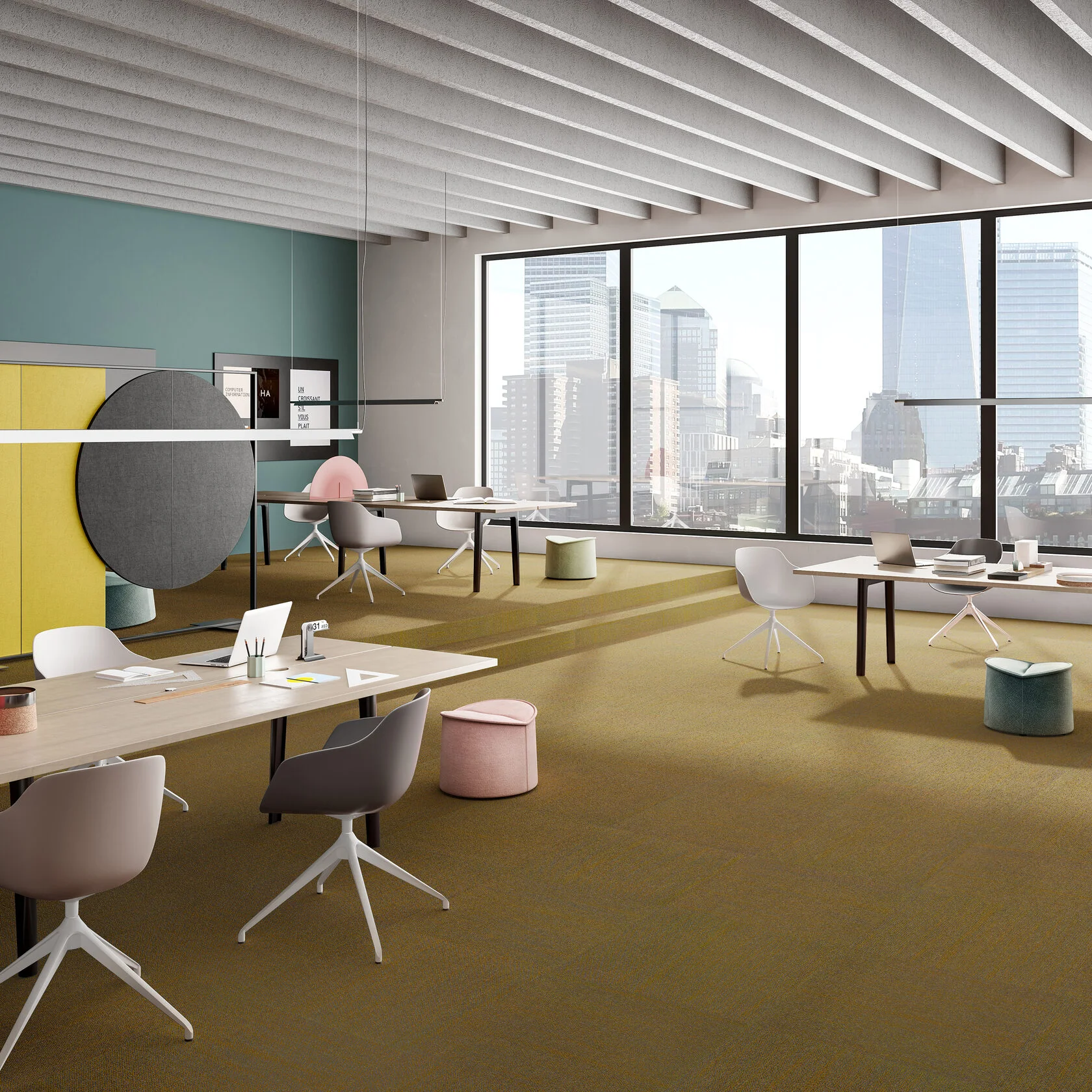 Ковровая плитка Marvel Tile 97 (500*500*6 мм) — купить в Липецке