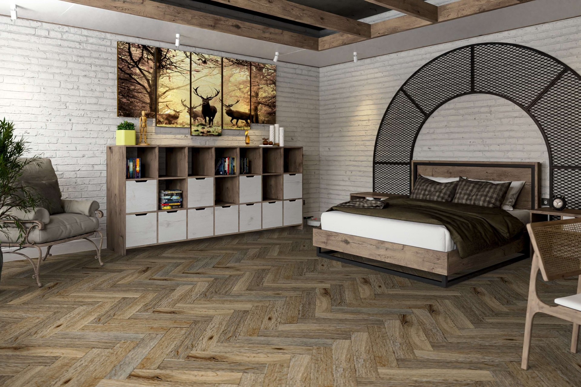 SPC ламинат «Damy Floor» Ковентри (615*123*4 мм) — купить в Липецке