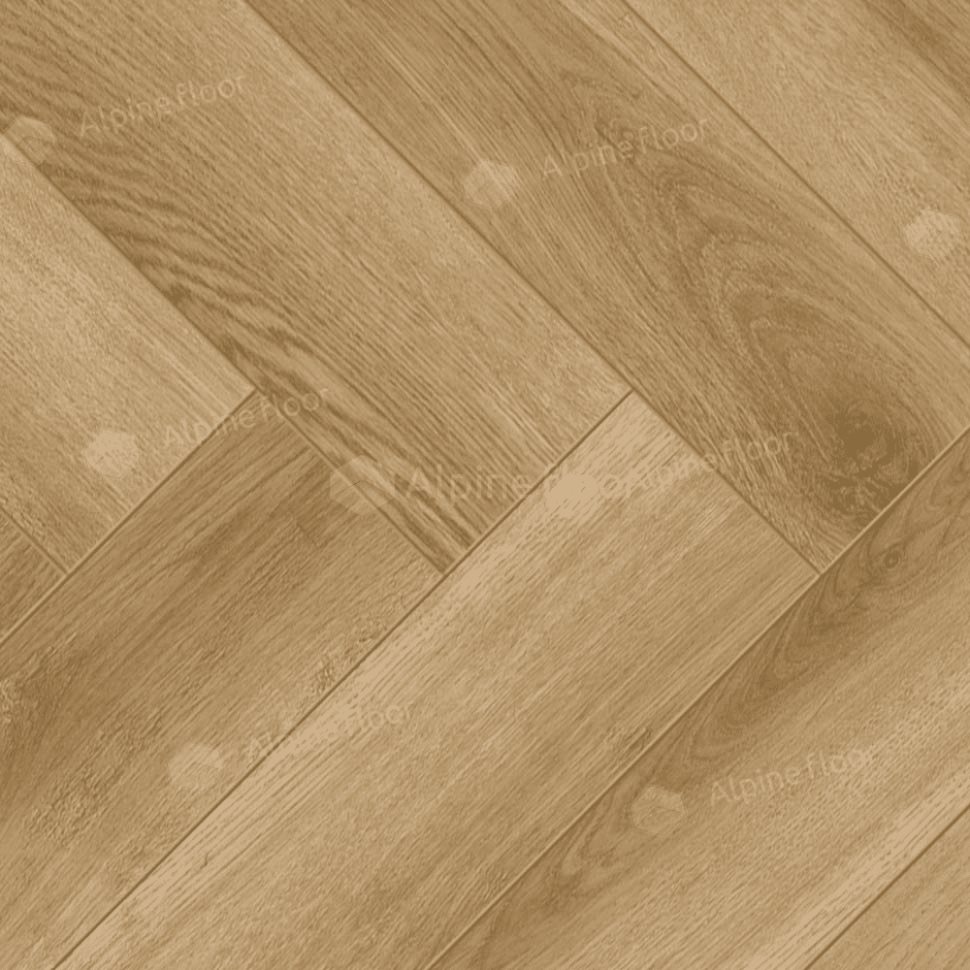 Ламинат "Alpine Floor" Herringbone 12 PRO Дуб Эльзас (606*101*12 мм) — купить в Липецке