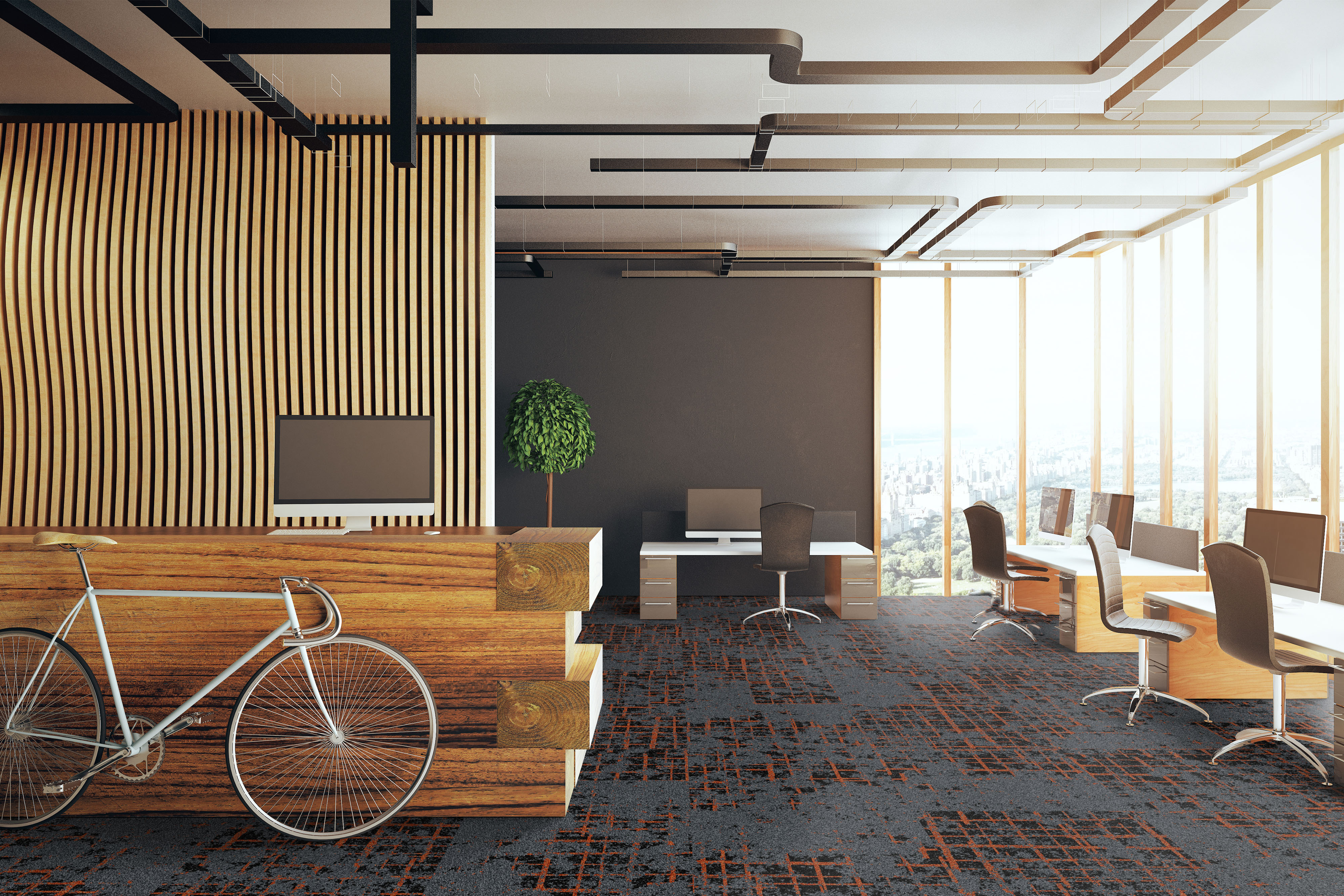 Ковровая плитка Macro Tile 91 (500*500*5 мм) — купить в Липецке