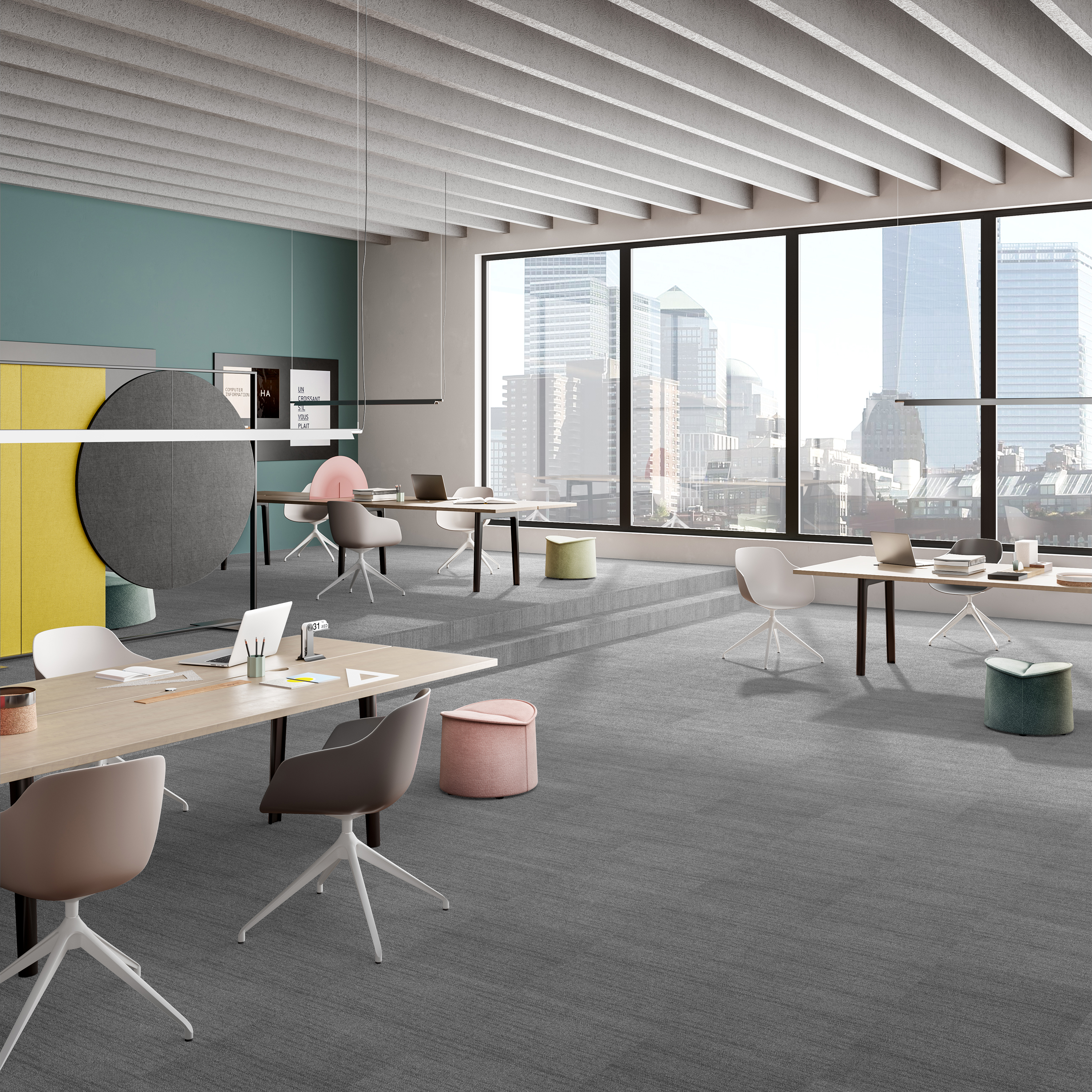 Ковровая плитка Marvel Tile 97 (500*500*6 мм) — купить в Липецке