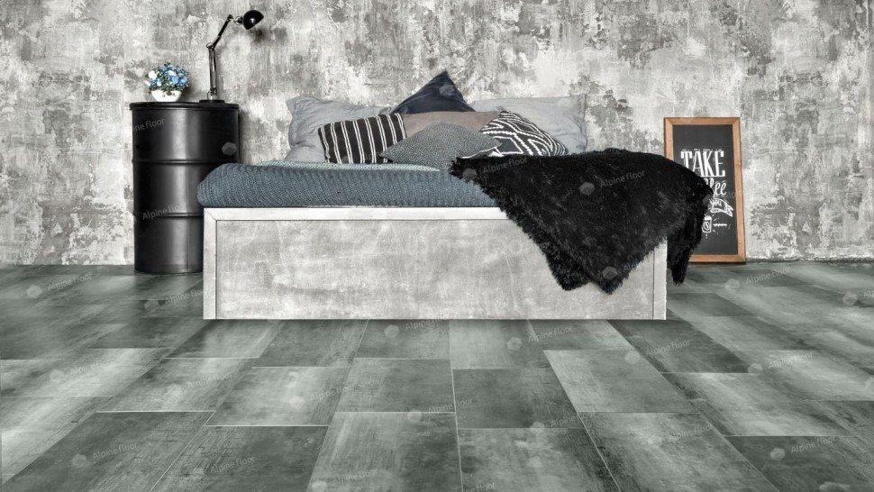 Виниловая плитка "Alpine Floor" Light Stone Корнуолл (608*303*2,5 мм) — купить в Липецке
