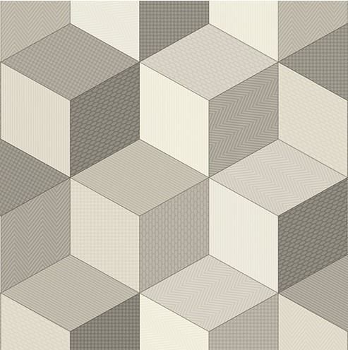 Линолеум бытовой "IVC" Bingo Cubes 83 (3м) — купить в Липецке