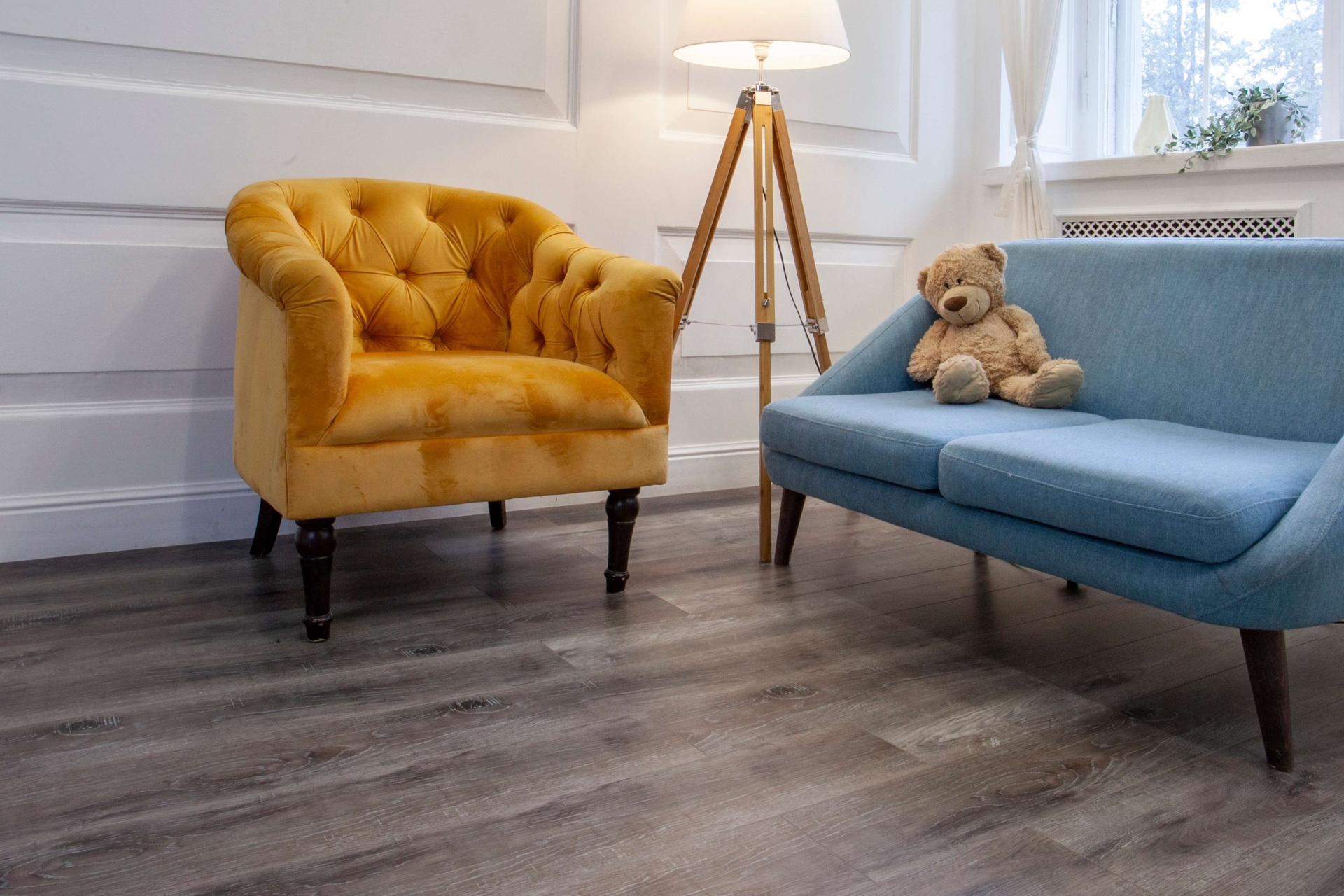 SPC ламинат «Damy Floor» Дуб Рустикальный Черный (1220*180*4 мм) — купить в Липецке