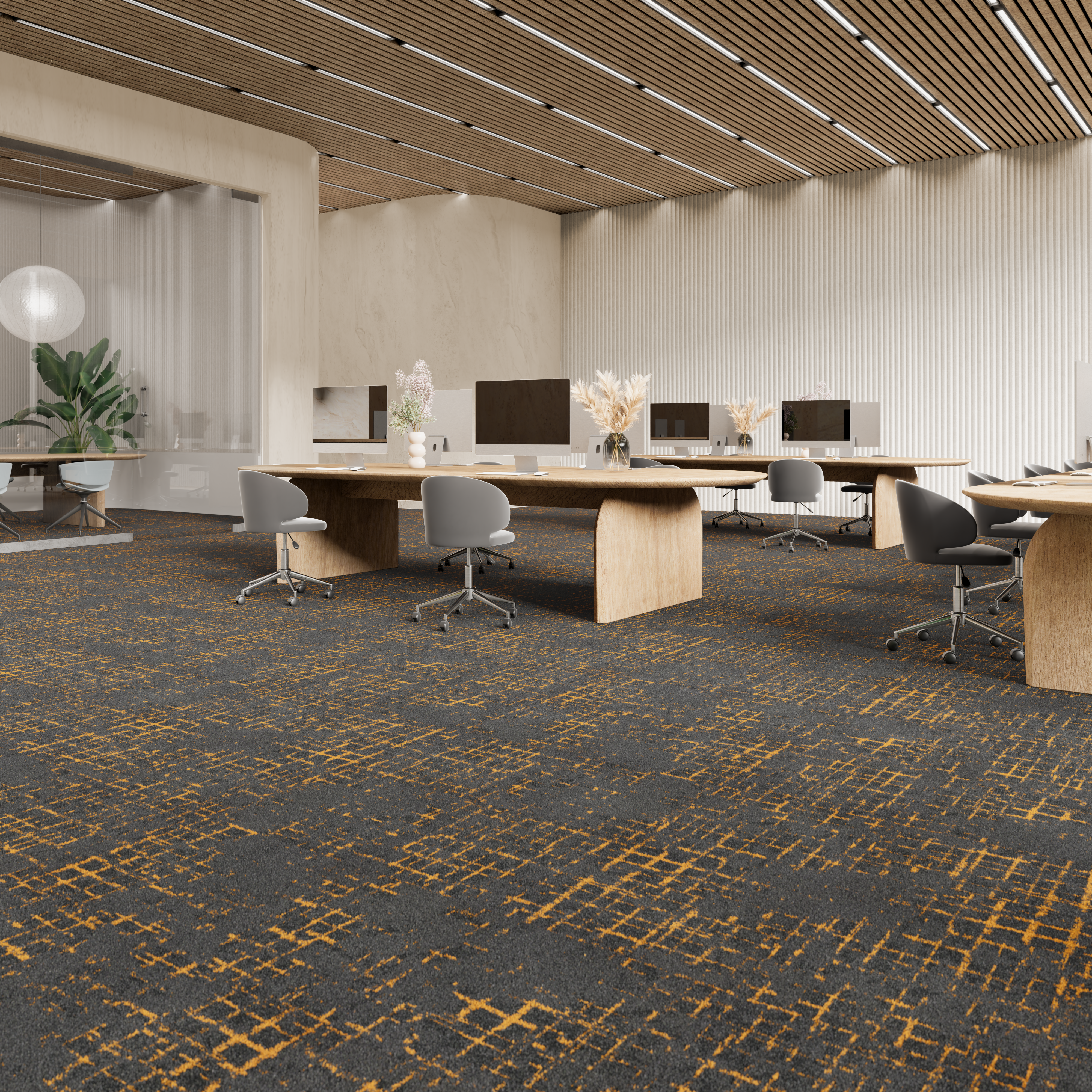 Ковровая плитка Macro Tile 95 (500*500*5 мм) — купить в Липецке