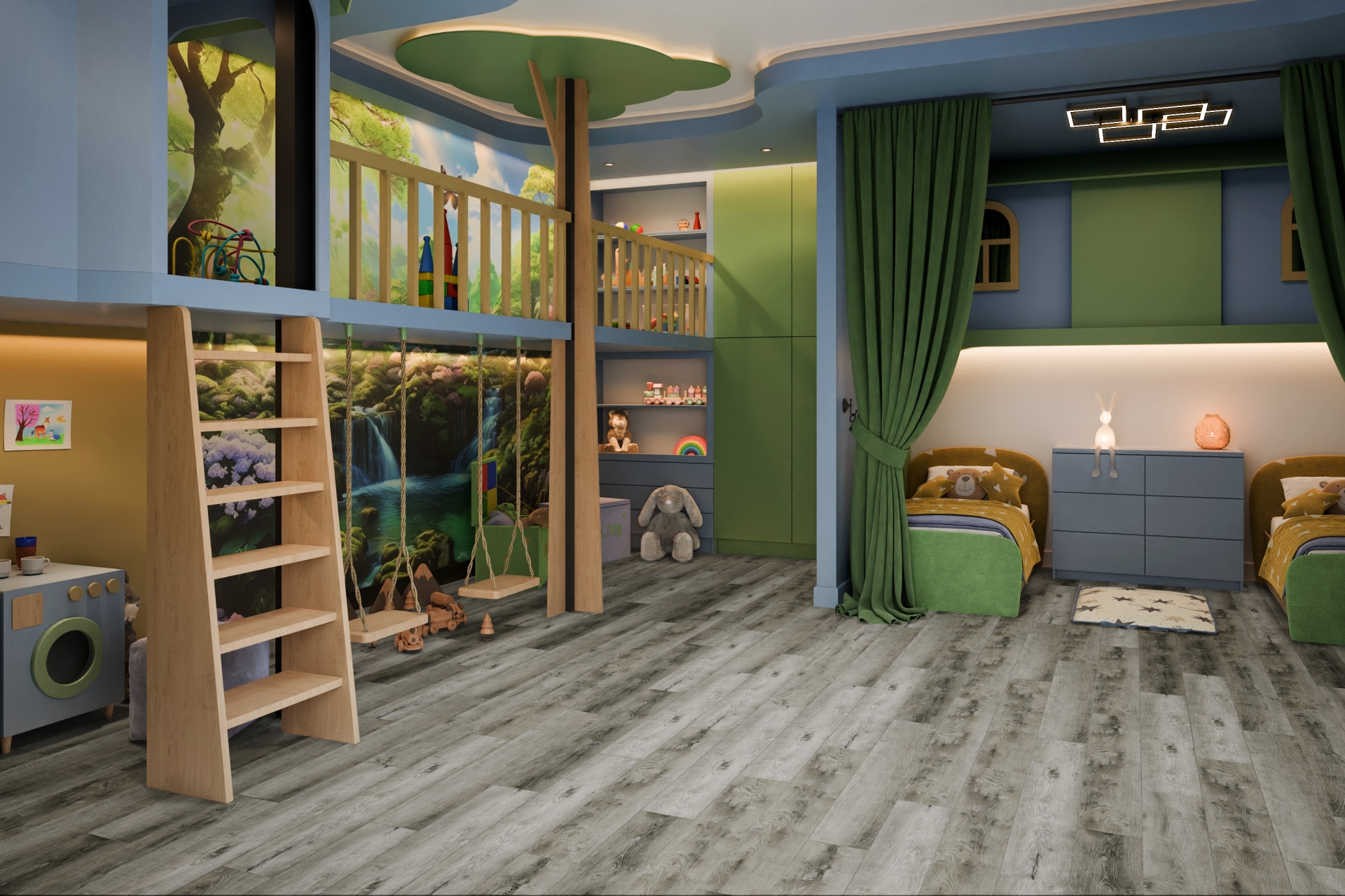 Усовершенствованная кварц-виниловая плитка «Damy Floor» Дуб Рустикальный Серый (1227*187*2,5 мм) — купить в Липецке