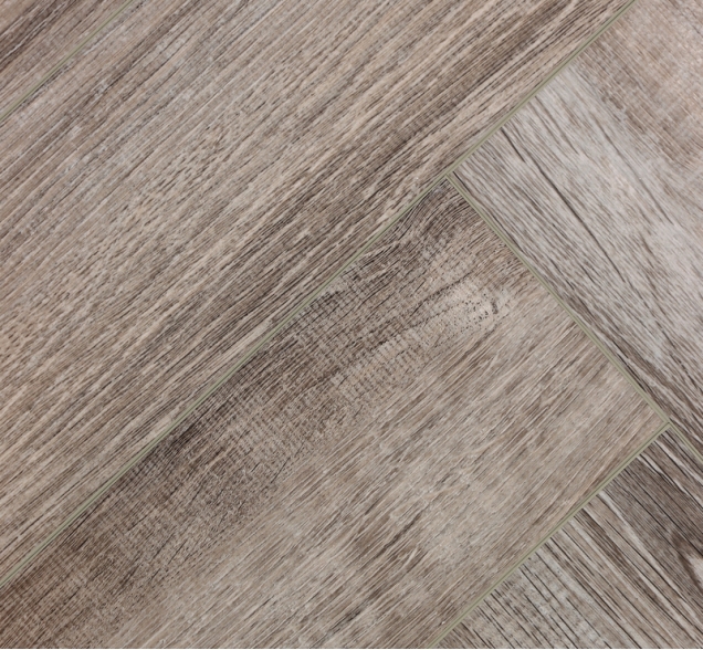 Виниловый ламинат SPC "Cronafloor" Herringbone Дуб Тулон (640*128*4,5 мм) — купить в Липецке
