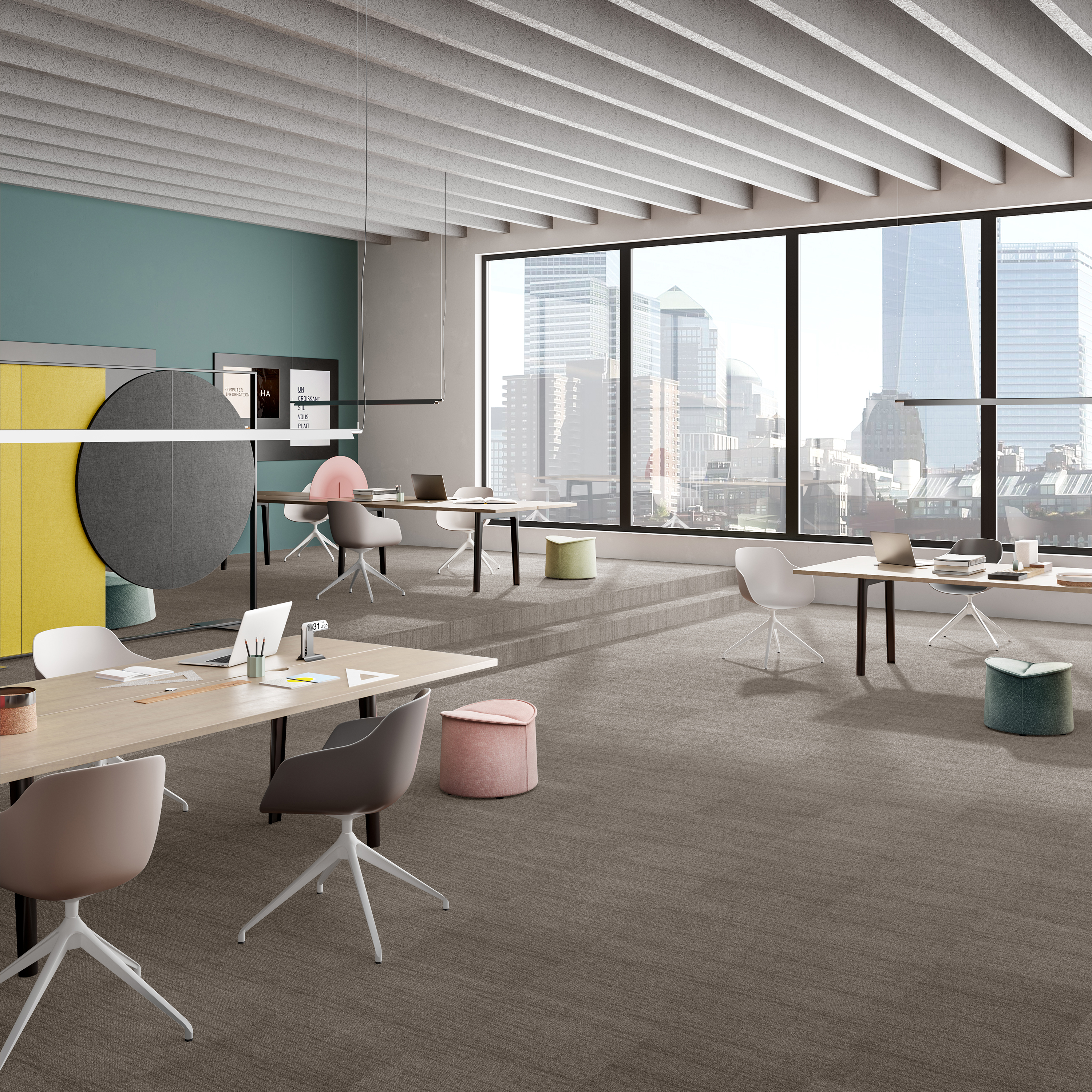 Ковровая плитка Marvel Tile 94 (500*500*6 мм) — купить в Липецке