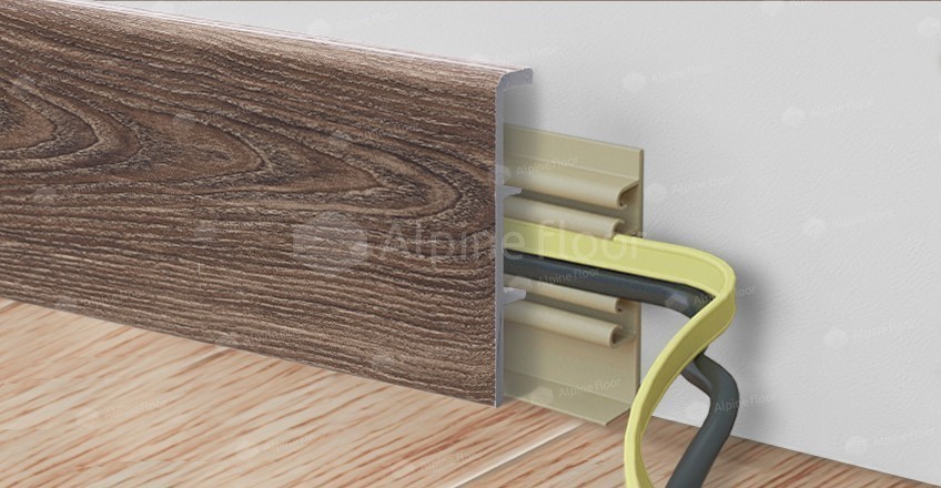 Напольный плинтус Rico Concept 80 Дуб фисташковый (2200*20*80 мм) — купить в Липецке