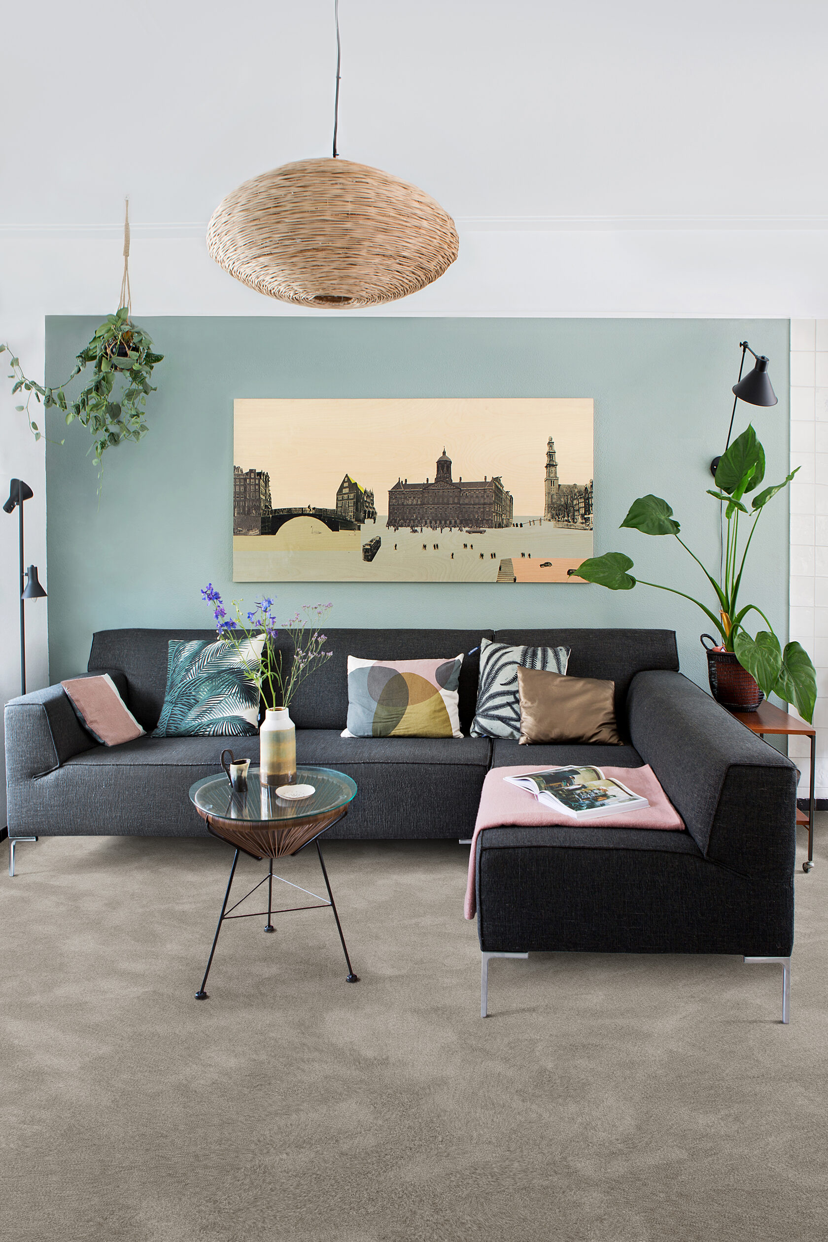 Ковровое покрытие "Bonkeel" Brooklyn Plain 39 (ширина 4м) — купить в Липецке