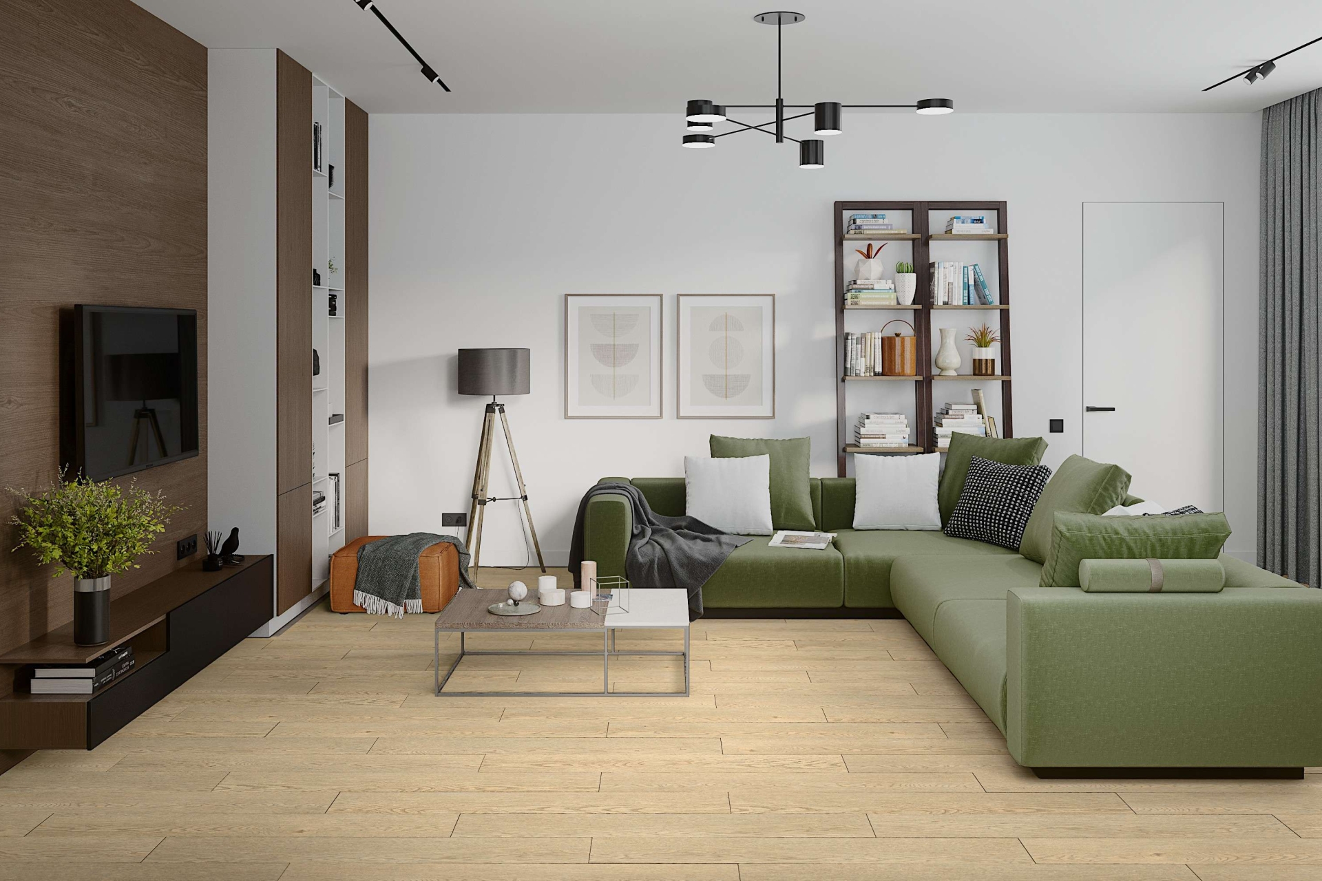 SPC ламинат «Damy Floor» Дуб Латте (1220*180*4 мм) — купить в Липецке