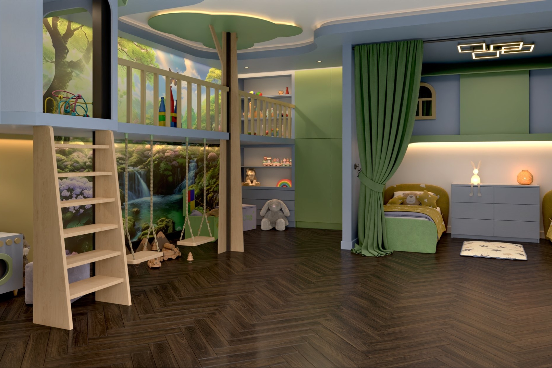 Инженерный паркет «Damy Floor» Каштановый (укладка елочкой) — купить в Липецке